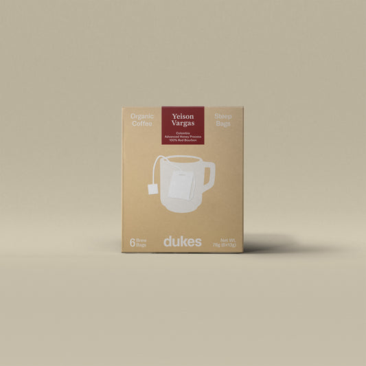 Colombia Yeison Vargas — Organic Coffee Steep Bags